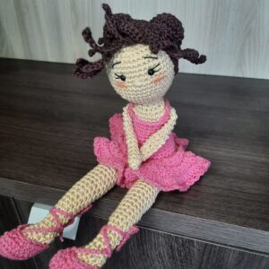 Bailarina Em Amigurumi