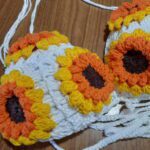 Biquíni Cortininha em Crochê. - Imagem 1