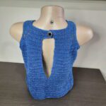 Blusa Azul e Prata - Imagem 3