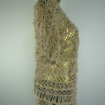 Blusa – Crochê Peruano – Areia – G - Imagem 4