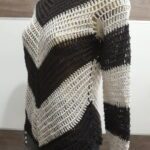 Blusa Manga Longa- Listrada. Crochê - Imagem 4