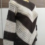 Blusa Manga Longa- Listrada. Crochê - Imagem 3