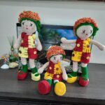 Boneca Emília Em Amigurumi - Imagem 4