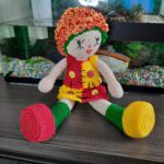 Boneca Emília Em Amigurumi - Imagem 3