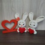 Casal de Coelhinhos em Amigurumi - Imagem 1