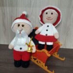 Casal de Noel com Trenó. - Imagem 2
