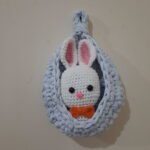 Cesto com Coelhinho em Amigurumi - Imagem 2
