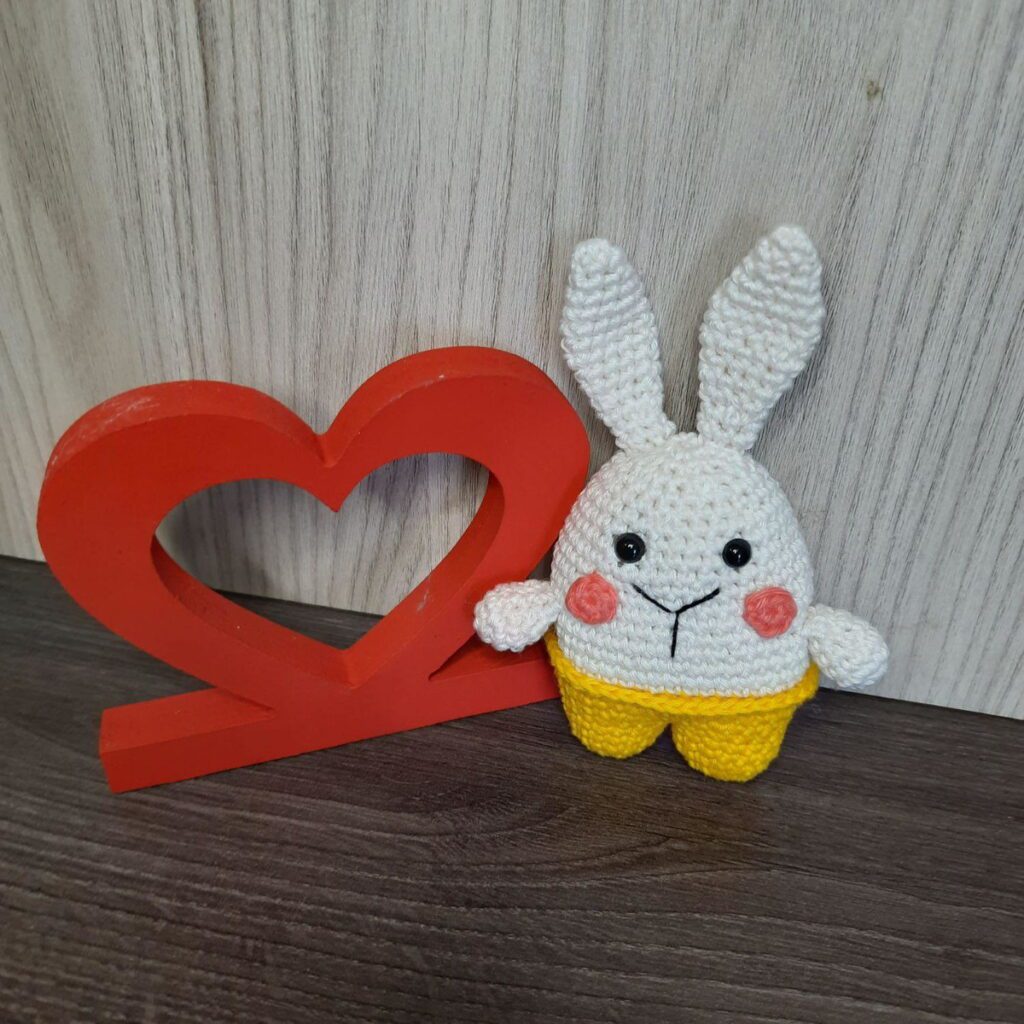 Coelhinho em Amigurumi