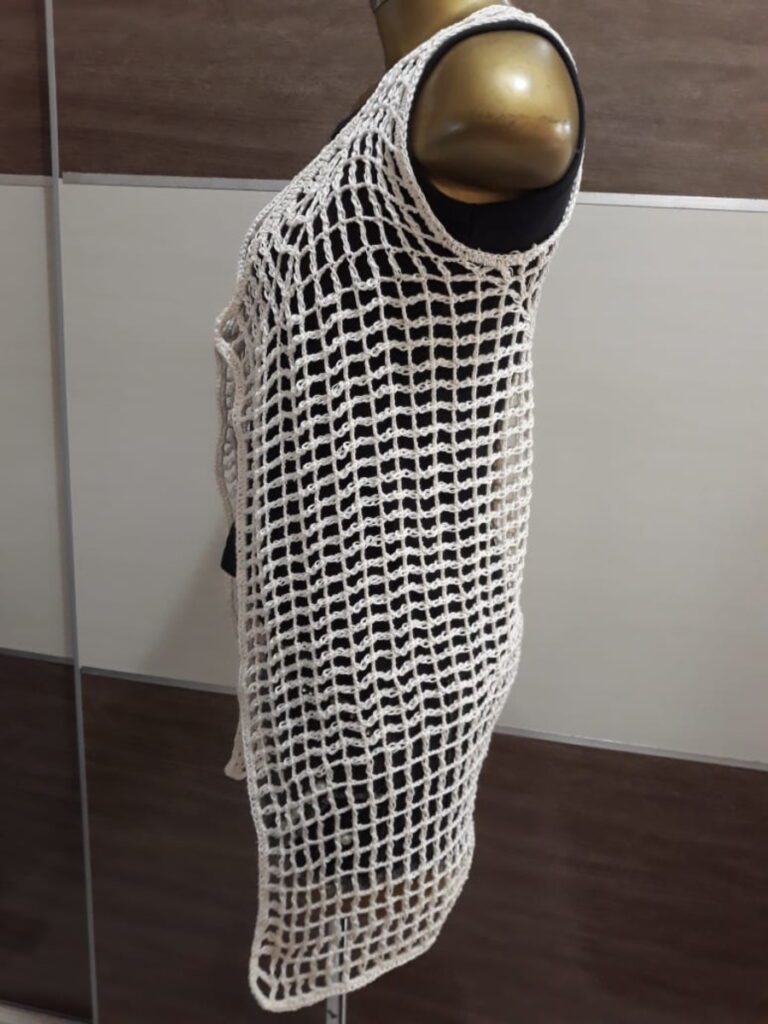 Colete Crú – Crochê.