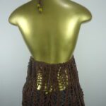 Cropped – Marron – Crochê - Imagem 3