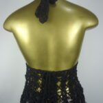 Cropped – Preto – Crochê - Imagem 3