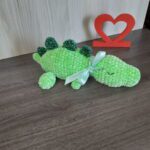 Dino Dorminhoco em Amigurumi - Imagem 1