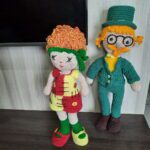 Emília E Visconde Em Amigurumi - Imagem 3