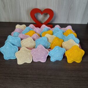 Estrelas em Amigurumi