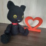 Gato Preto em Amigurumi - Imagem 3