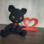 Gato Preto em Amigurumi - Imagem 2