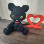 Gato Preto em Amigurumi - Imagem 4