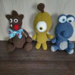 Kit 5 Monstrinhos em Amigurumi. - Imagem 5