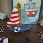 Kit Ursinho Marinheiro em Amigurumi - Imagem 5