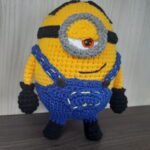 Minion Bob em Amigurumi. - Imagem 5