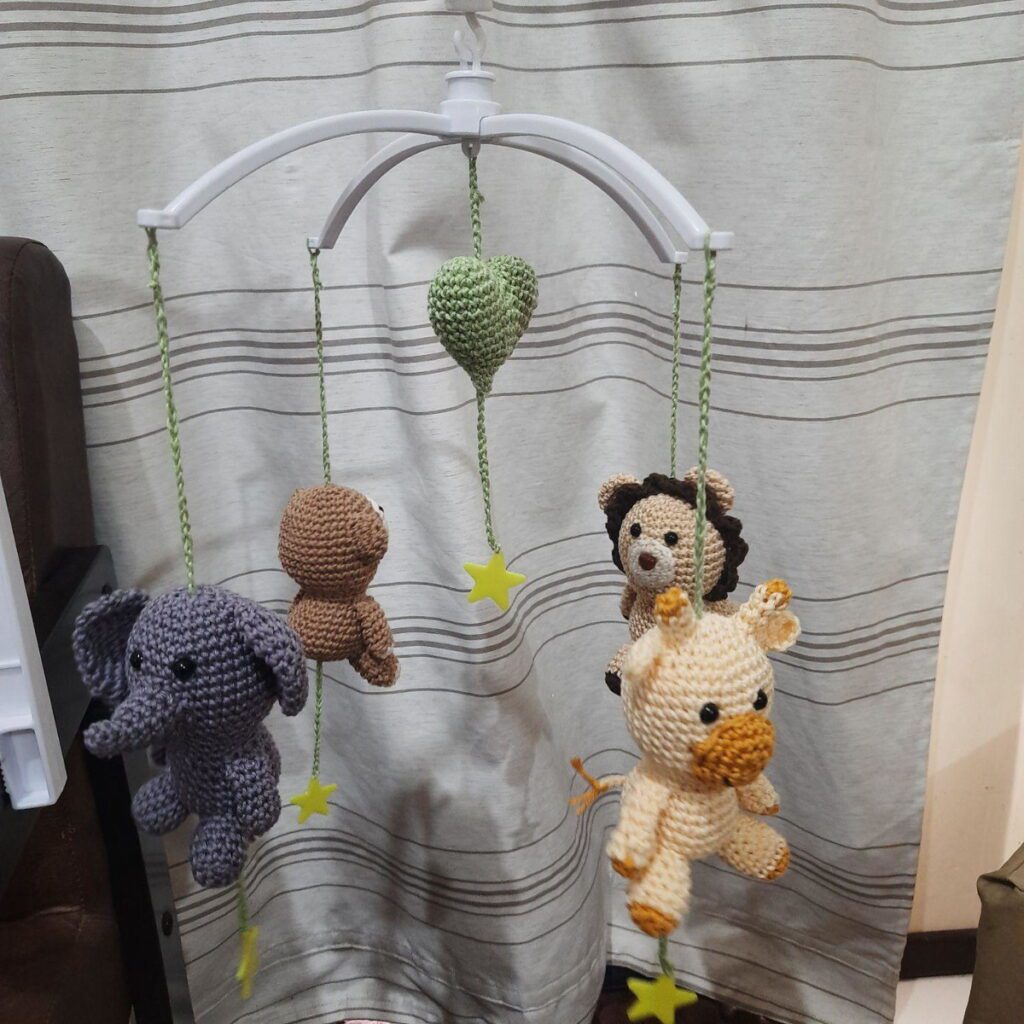 Mobile Musical Baby Safari