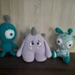 Monstrinho em Amigurumi. - Imagem 5