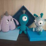 Monstrinho em Amigurumi. - Imagem 1