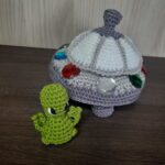 Nave e Et em Amigurumi - Imagem 3