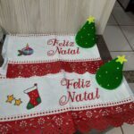 Pano de Prato com Árvore de Natal - Imagem 4