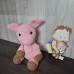 Porco em Amigurumi - Imagem 3
