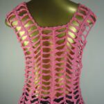 Regata – Rosa – Crochê de Grampo - Imagem 5