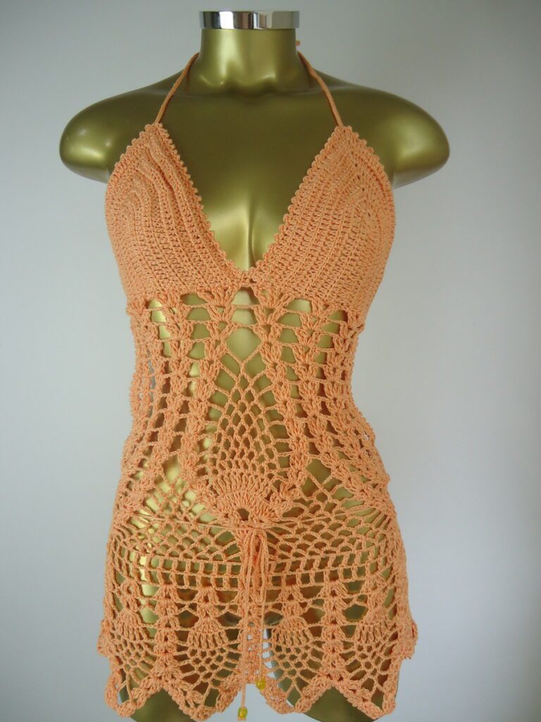 Saída de Praia – Goiaba – Crochê