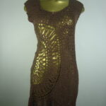 Saída de Praia – Marrom – Crochê - Imagem 1