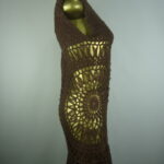 Saída de Praia – Marrom – Crochê - Imagem 3