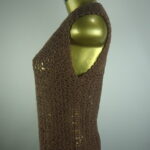 Saída de Praia – Marrom – Crochê - Imagem 5