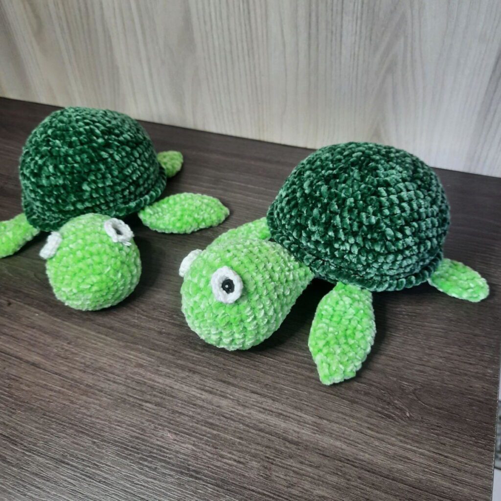 Tartaruga em Amigurumi