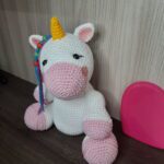Unicórnio em Amigurumi - Imagem 3