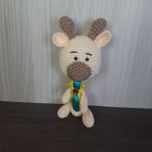 Baby Girafa em Amigurumi