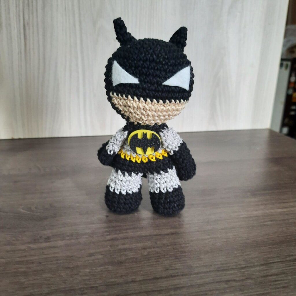 Batman em Amigurumi
