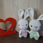 Casal de Coelhinhos em Amigurumi - Imagem 3