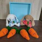 Casal de Coelhinhos em Amigurumi. - Imagem 5