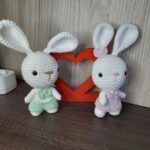 Casal de Coelhinhos em Amigurumi - Imagem 2