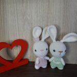 Casal de Coelhinhos em Amigurumi - Imagem 4