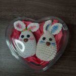 Casal de Coelhinhos em Amigurumi - Imagem 1