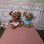 Casal de Ursinhos em Amigurumi. - Imagem 5