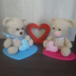 Casal de Ursinhos em Amigurumi - Imagem 1
