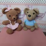 Casal de Ursinhos em Amigurumi. - Imagem 1
