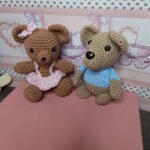 Casal de Ursinhos em Amigurumi. - Imagem 2