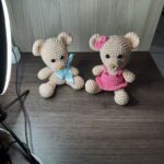 Casal de Ursinhos em Amigurumi. - Imagem 4
