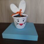 Cesta Coelhinho em Amigurumi - Imagem 4